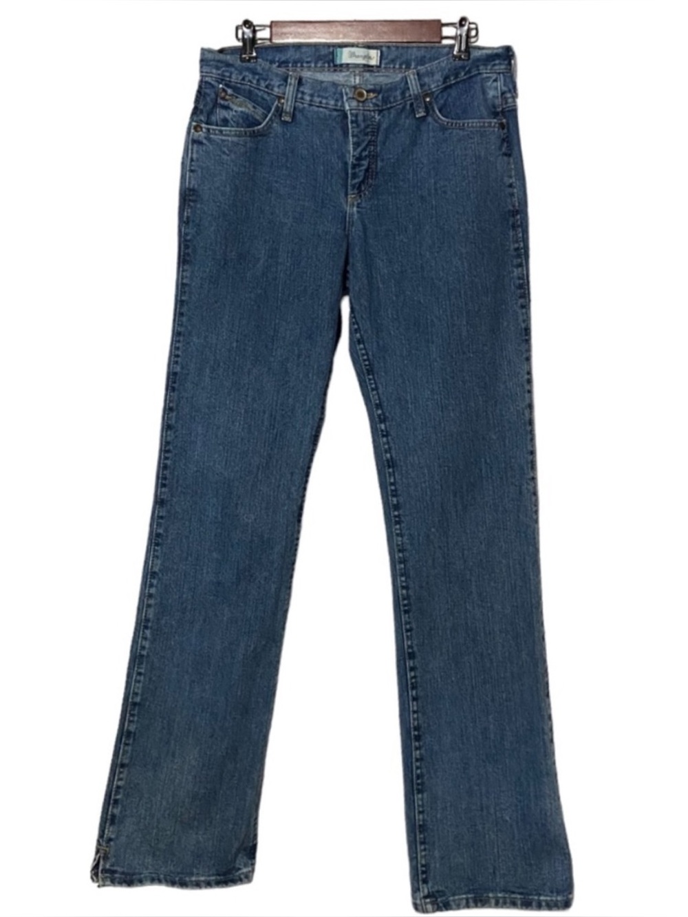 Wrangler Cash Ultimate Riding Cowgirl Cut Medium Wash Women’s 10 Jeans Blue